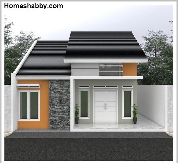 Desain Rumah Minimalis Modern 8x12
