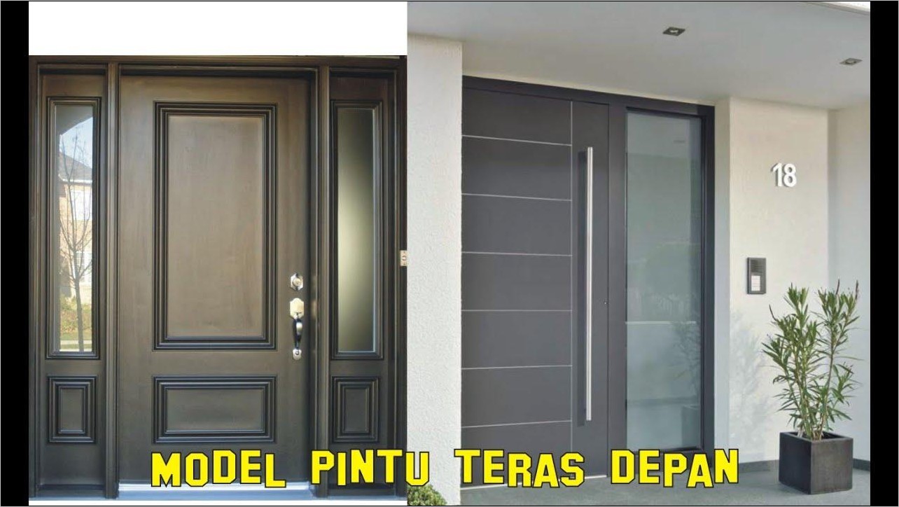 Model Pintu Dan Jendela Rumah Minimalis