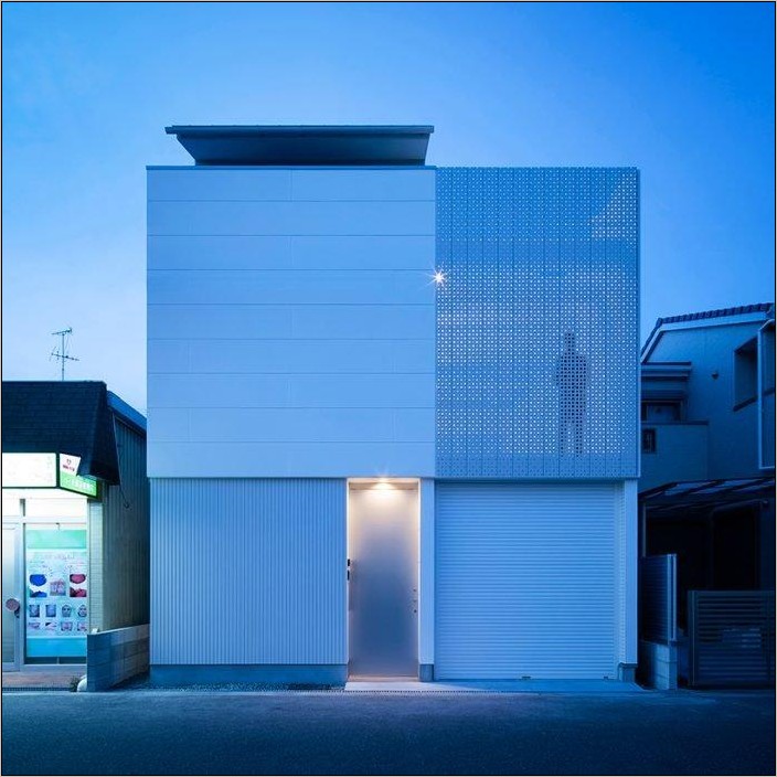 Rumah Kotak Minimalis Jepang