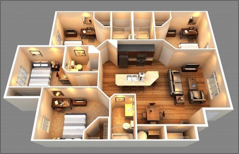 4 mushola kamar tidur 1 rumah desain Desain 4