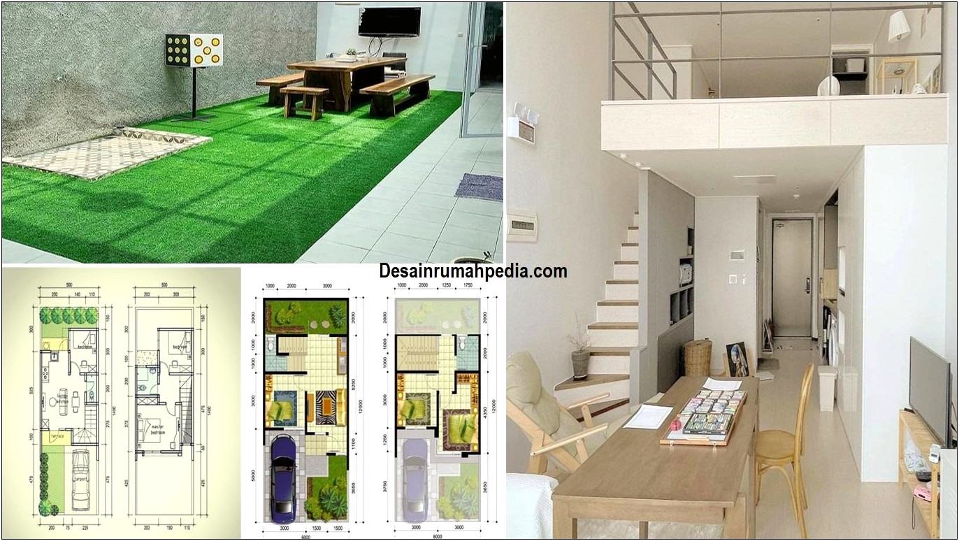 Denah Rumah Mungil 2 Lantai Minimalis - Gambar Design Rumah